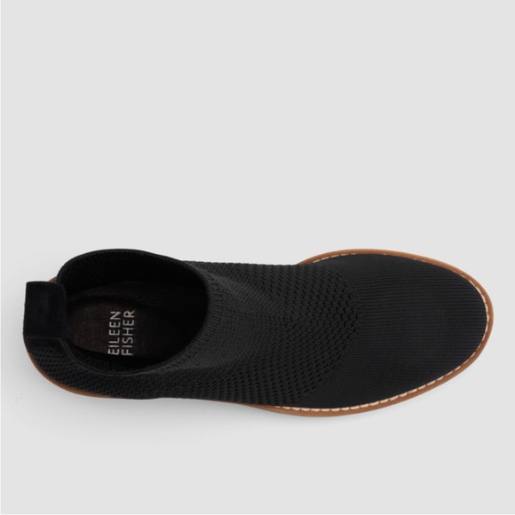 Eileen Fisher London Recycled Stretch Knit Bootie size 8.5 - Picture 3 of 12